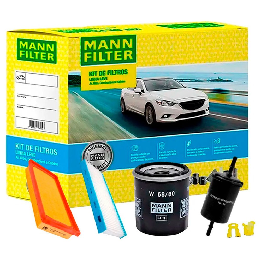 Filtro de Ar, Cabine, Óleo e Combustível - Mann-Filter - SP 1 1069-4 - (1)