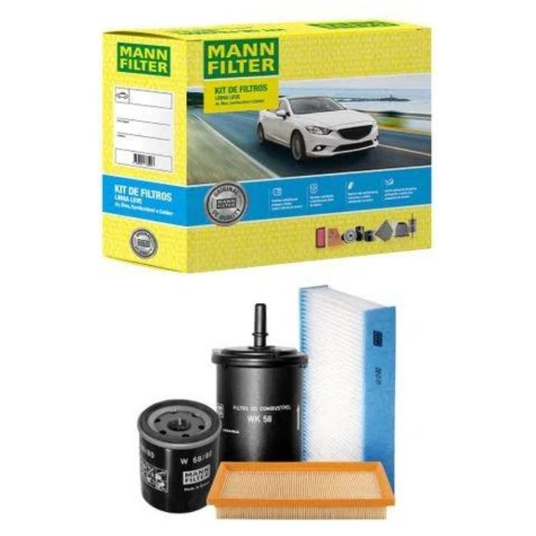 Filtro de Ar, Cabine, Óleo e Combustível - Mann-Filter - SP 1 1069-4 - (2)