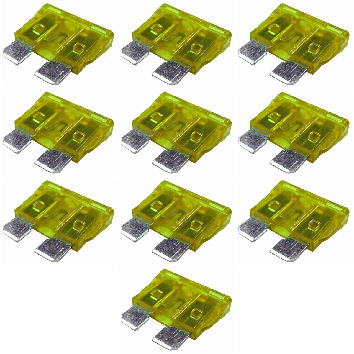 Fusível Lâmina 20A Universal - DNI - 316020 - (1)