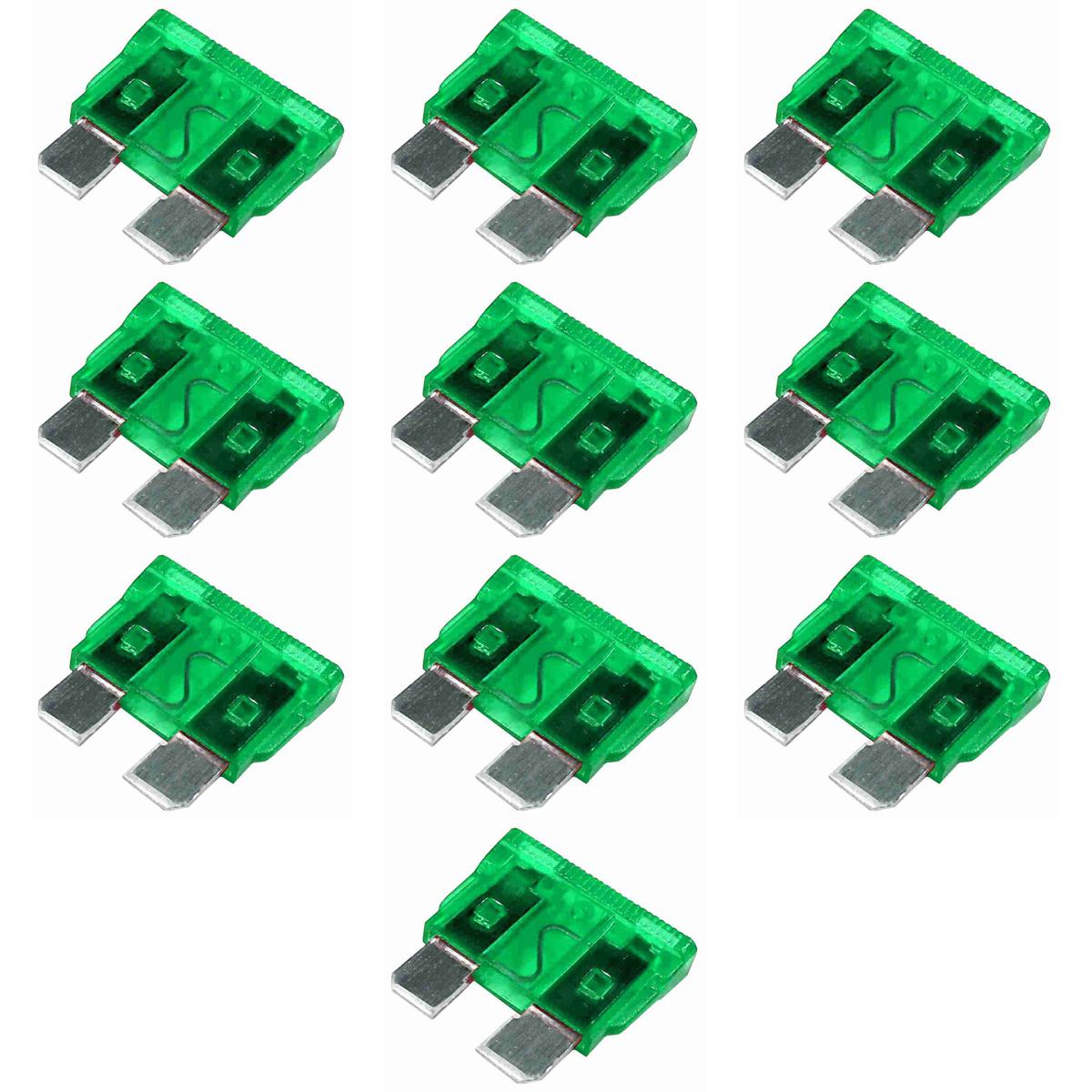 Fusível Lâmina 30A Universal - DNI - 316030 - (1)