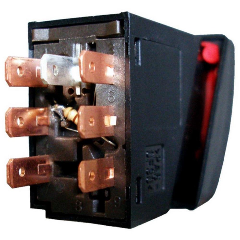 Interruptor de Luz de Emergência 7 Terminais - DNI - 2184 - (1)