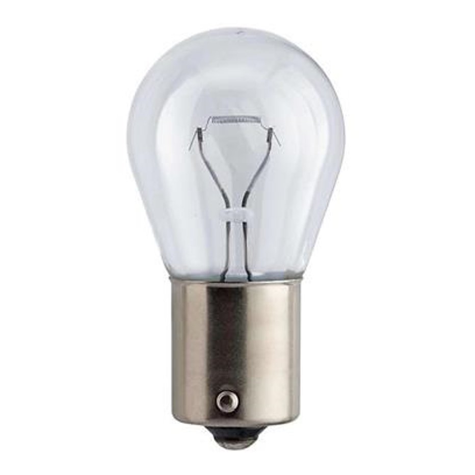 Lâmpada do Pisca 21W BA15S 12V Incolor Amarela - Philips - 12498CP - (1)