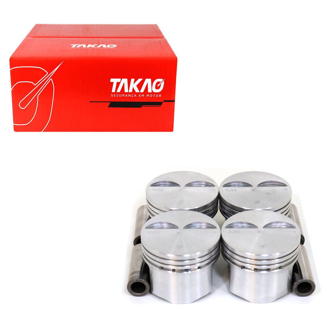 Pistão do Motor 1,0 - TAKAO - PVW10100 - (1)
