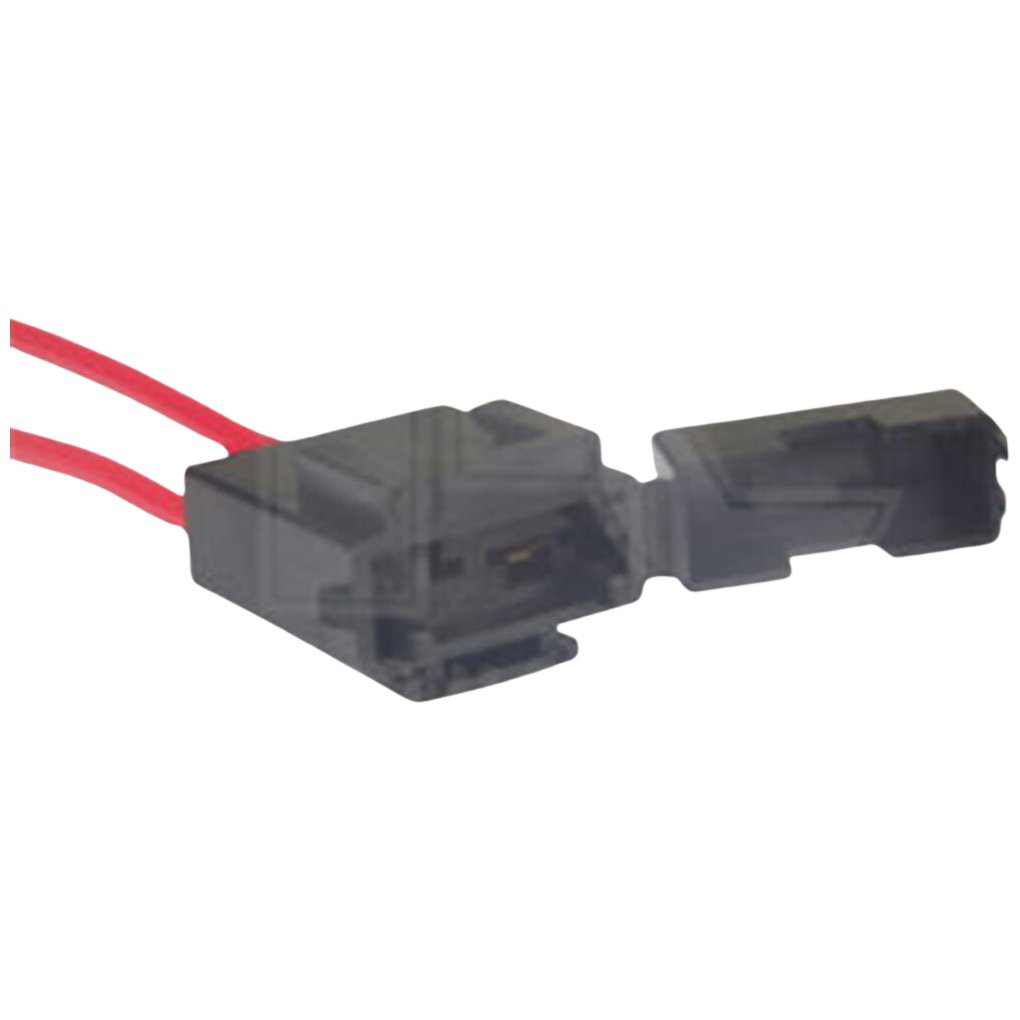 Porta Fusível 2,5 Fêmea Plástico 12/24V - TC Chicotes - TC 302.0841 - (1)