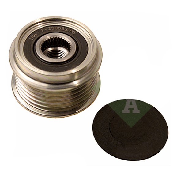 Roda Livre do Alternador M16X1,5 6 Canais 55,7x39,4 mm - INA - 535 0060 10 - (1)
