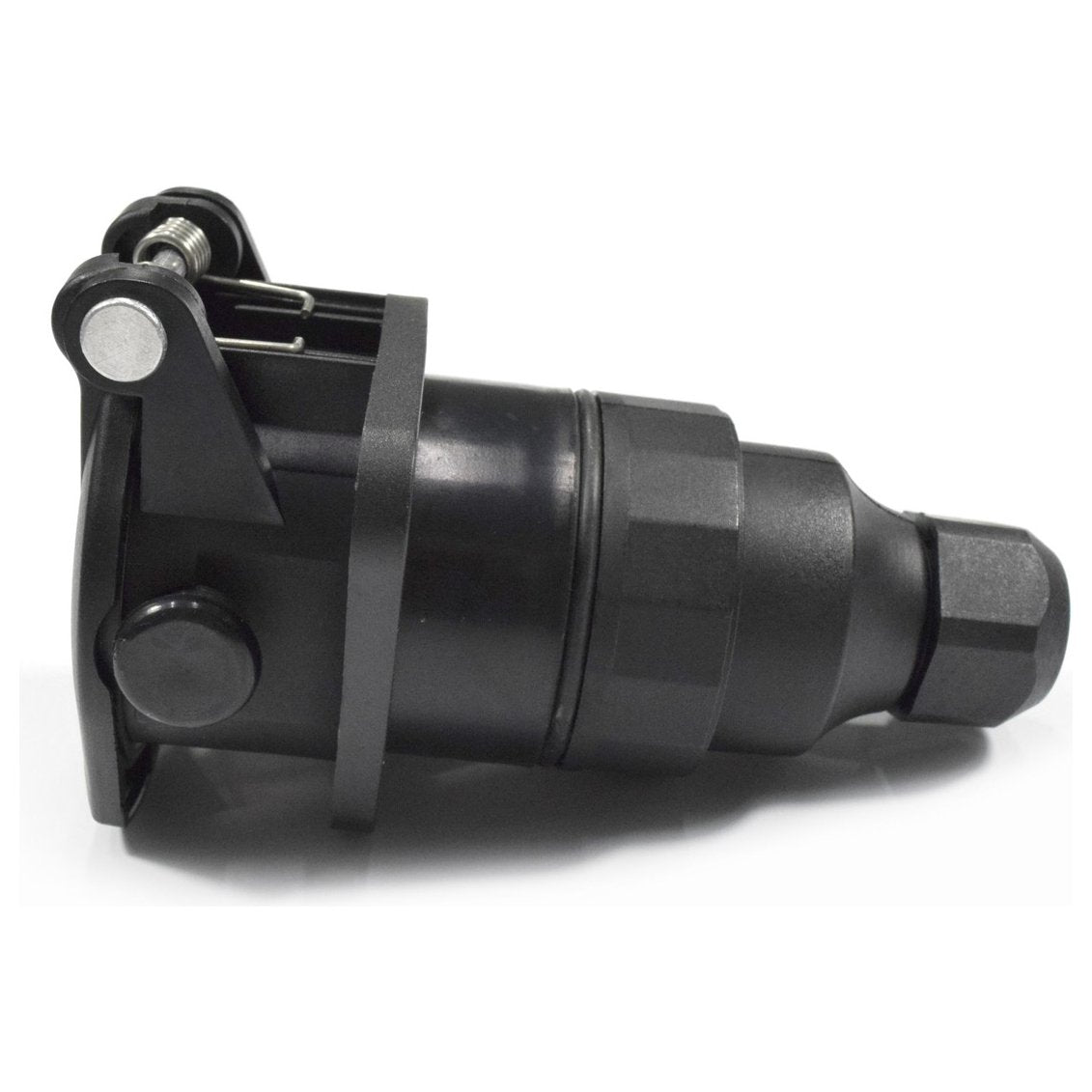 Tomada de Engate Fêmea Fixa Redonda 15 Polos com Iluminação - DNI - 8398 - (2)