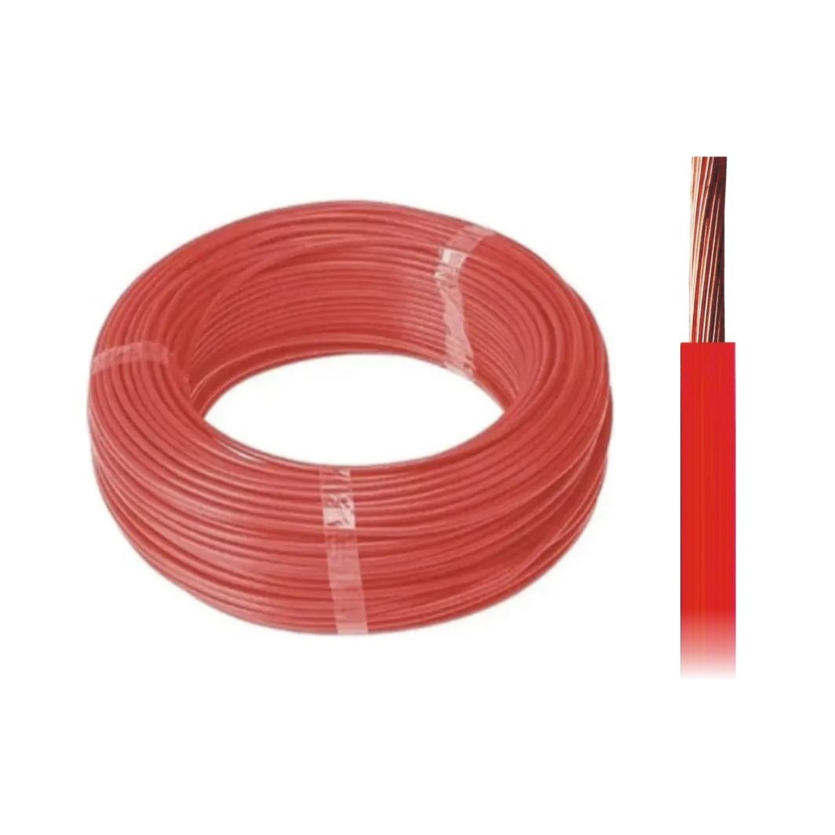Cabo Flexível 0,50mm² Preto Rolo com 100m - DNI - 0.50-PT - (1)