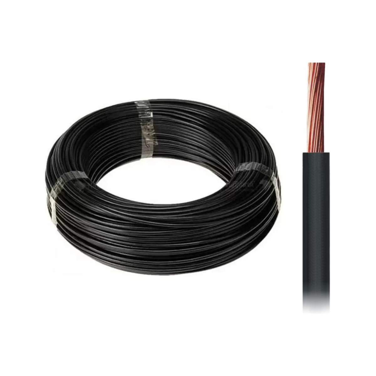 Cabo Flexível 2,50mm² Vermelho Rolo com 100m - DNI - 2.50-VM - (1)