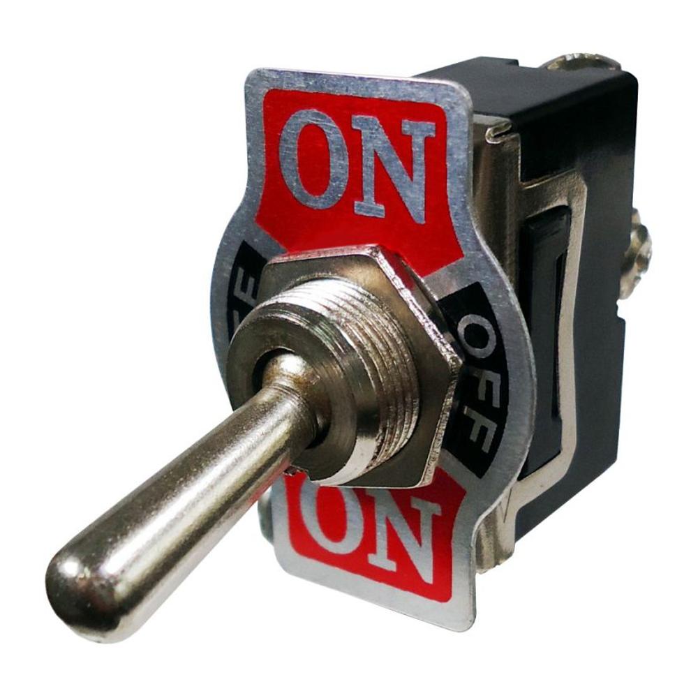 Chave de Uso Geral 3 Posições ON/OFF/ON 3 Terminais Comutadora 400W - DNI - 2082-S - (1)