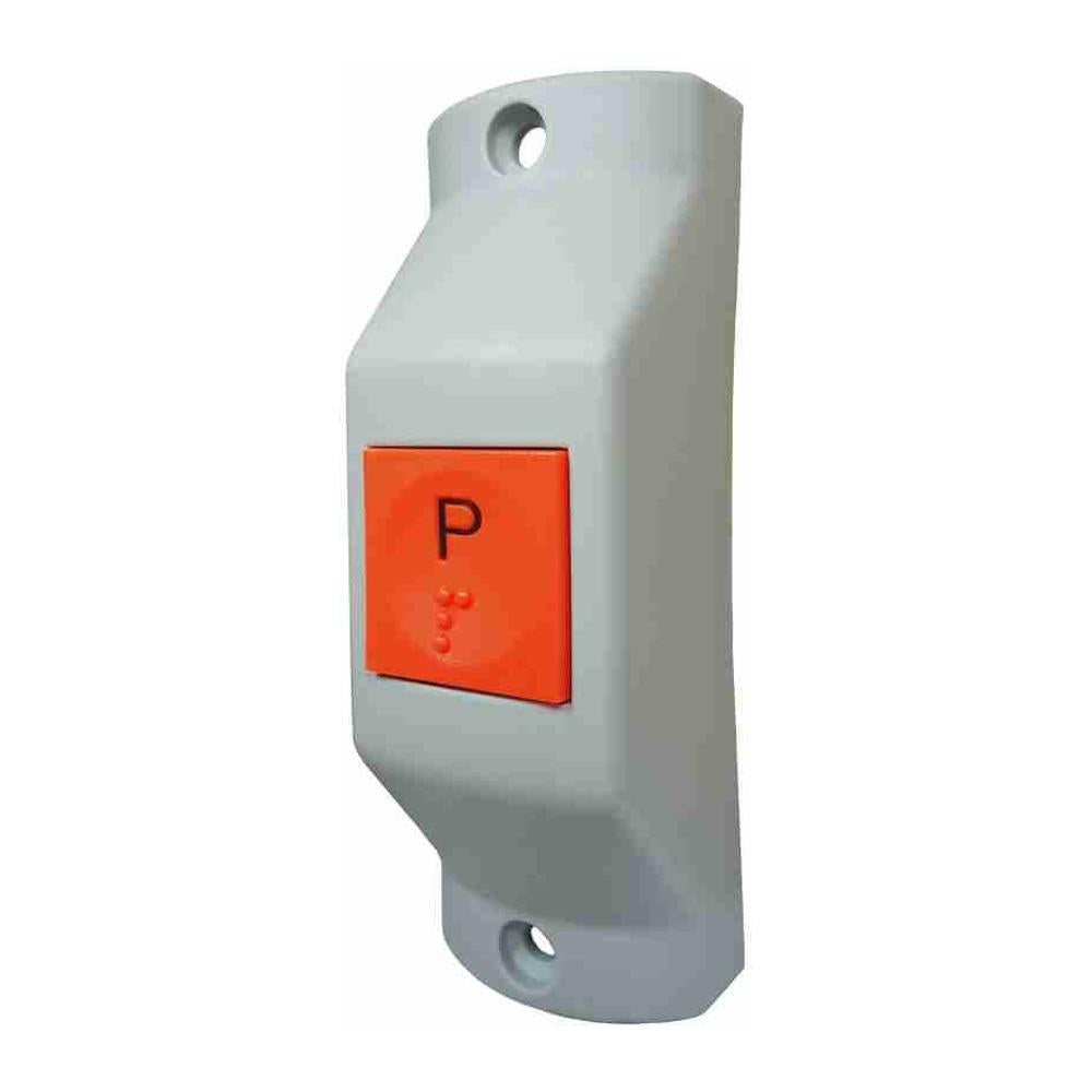 Interruptor Parada Solicitada Cinza Chave Comutadora - DNI - 8804 - (1)