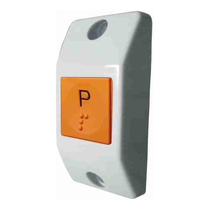 Interruptor Parada Solicitada Cinza Chave Comutadora 24V - DNI - 8806 - (1)