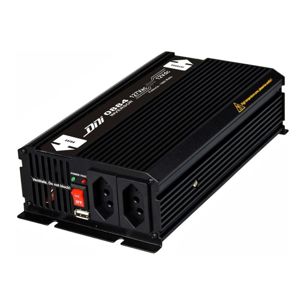 Inversor Entrada 12V 110VAC 1000W 2000W Pico - DNI - 0884 - (1)