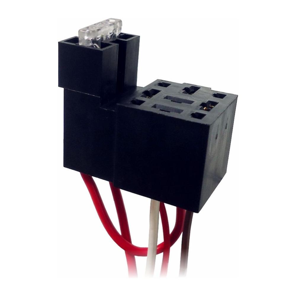 Chicote com Fusível e Soquete para Relés 9 Terminais 40A - DNI - 7513 - (1)