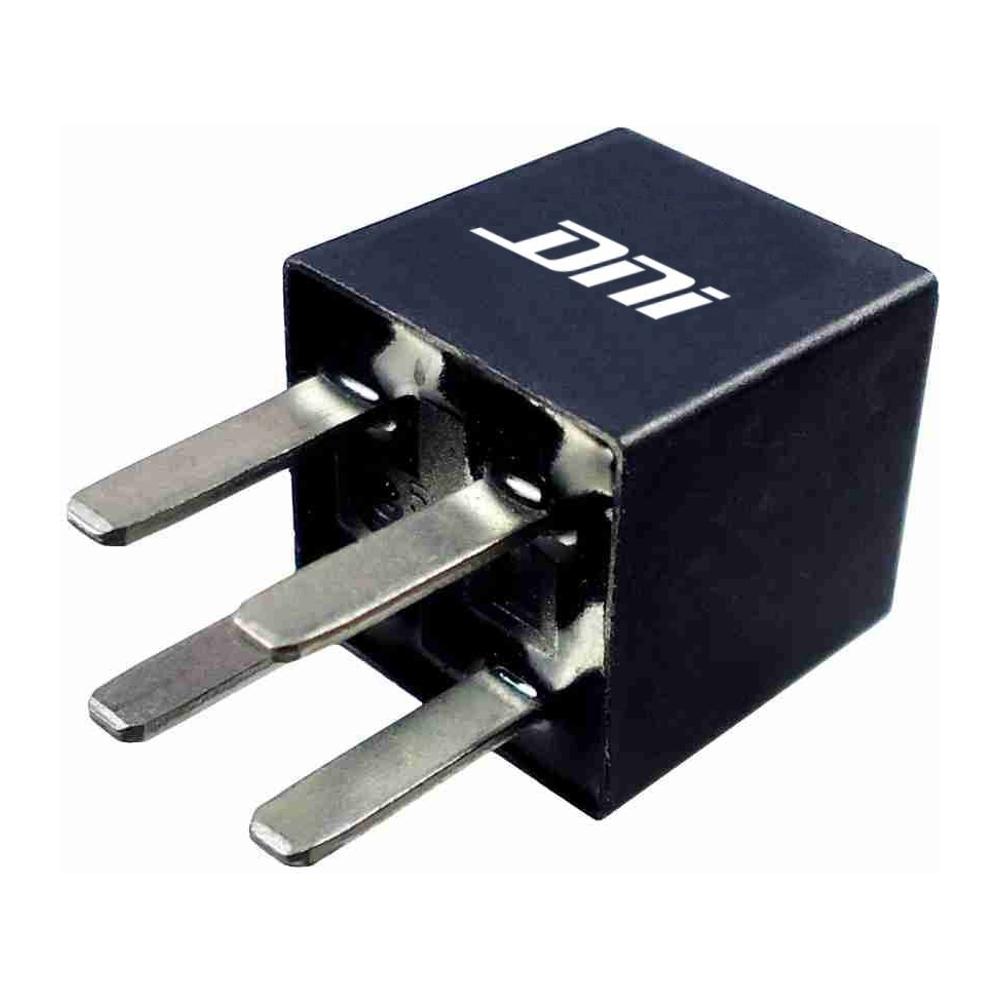 Micro Relé Auxiliar 4 Terminais Tipo Agulha 12V - DNI - 8205 - (1)