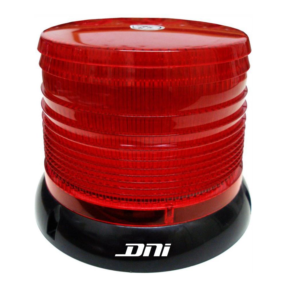 Luz Rotativa Giroled Vermelho de Advertência 127-220VAC - DNI - 4102 - (1)