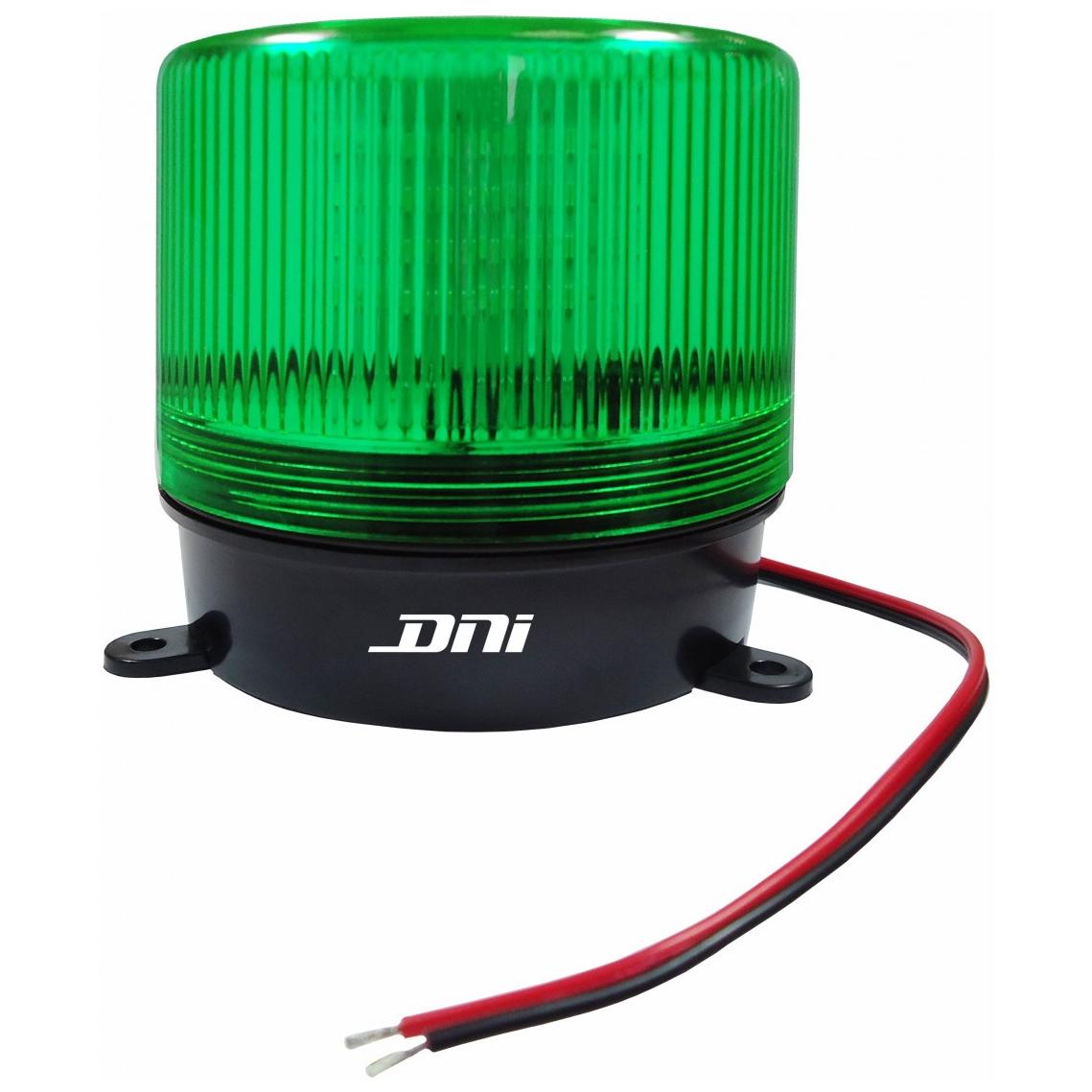 Sinalizador Giroled e Strobo Verde 8 Funções Bivolt - DNI - 4283 - (1)