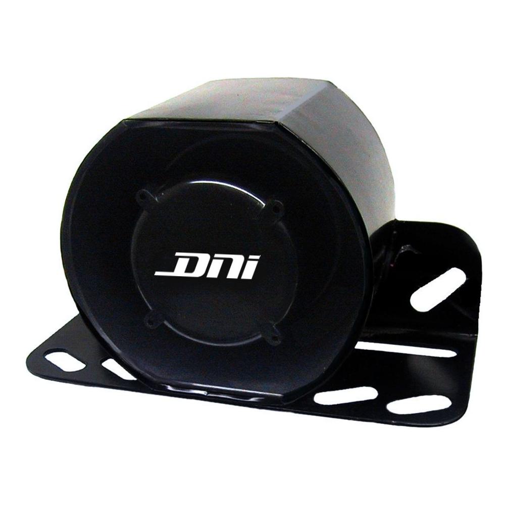 Sirene de Marcha Ré Sinal Blindada Resistente à Água 12V - DNI - 3500 - (1)