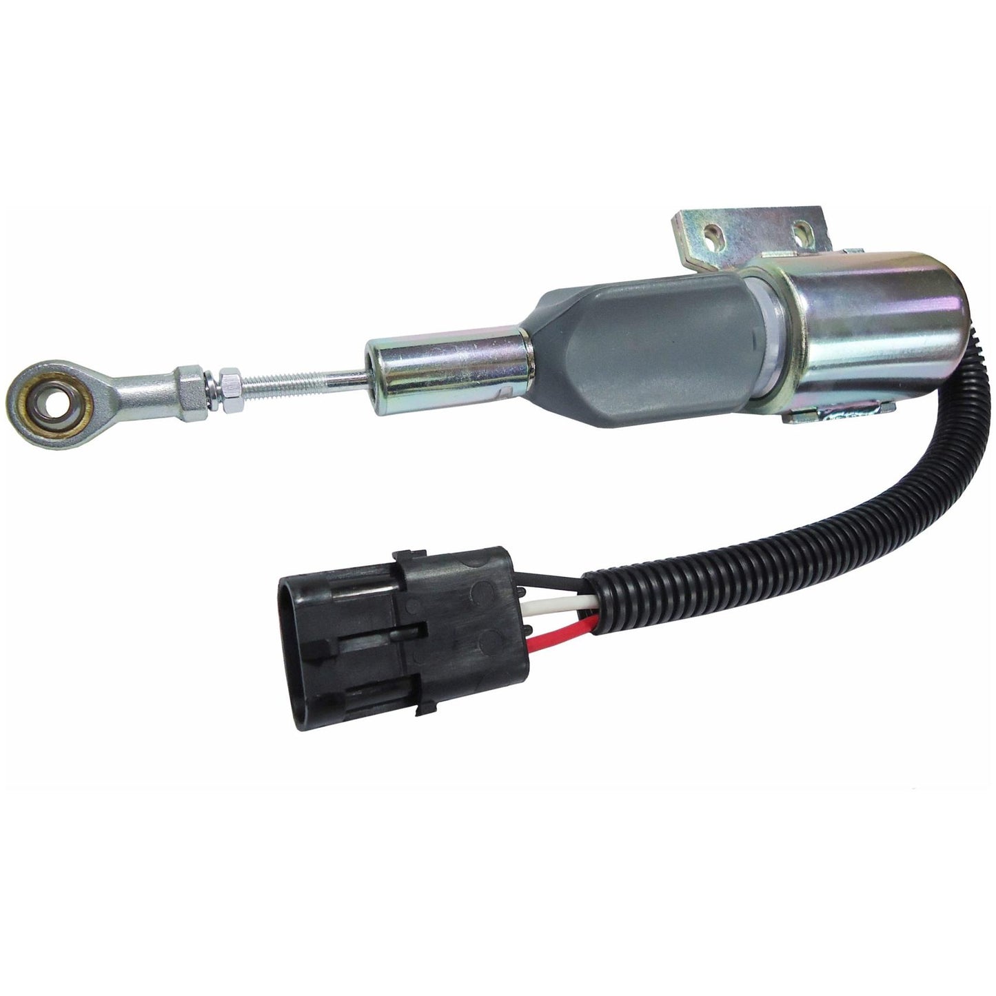 Solenoide de Parada 24V Plug 3 Terminais - DNI - 8064 - (1)