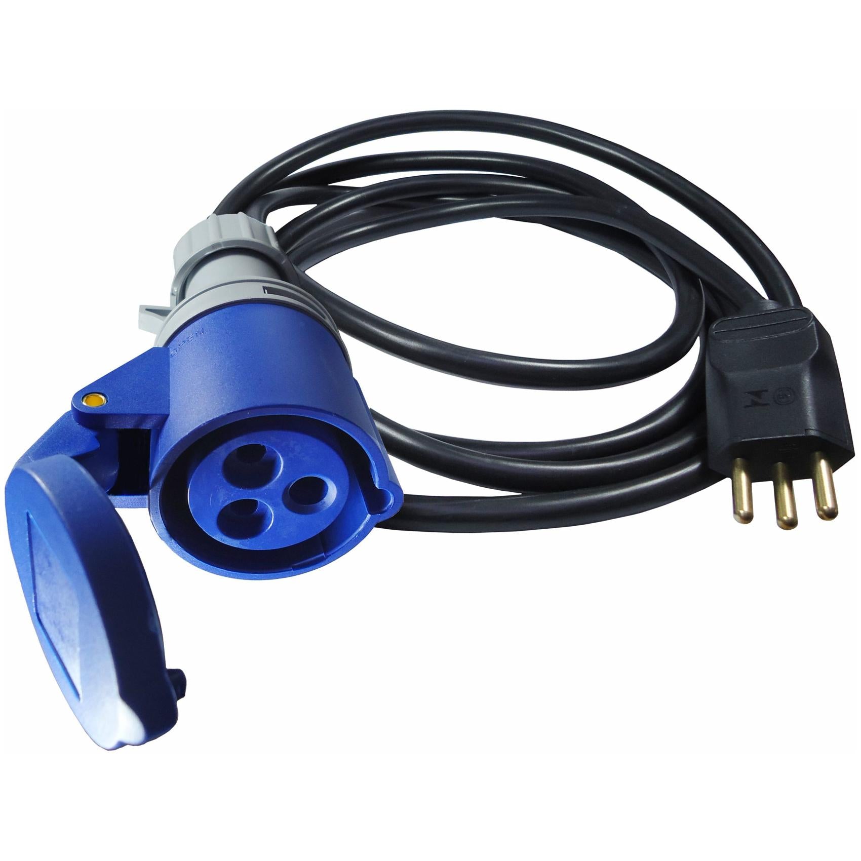 Acoplador para Veículos Híbridos Plug-in e Adaptador para Tomada Blindada - DNI - 7510 - (1)