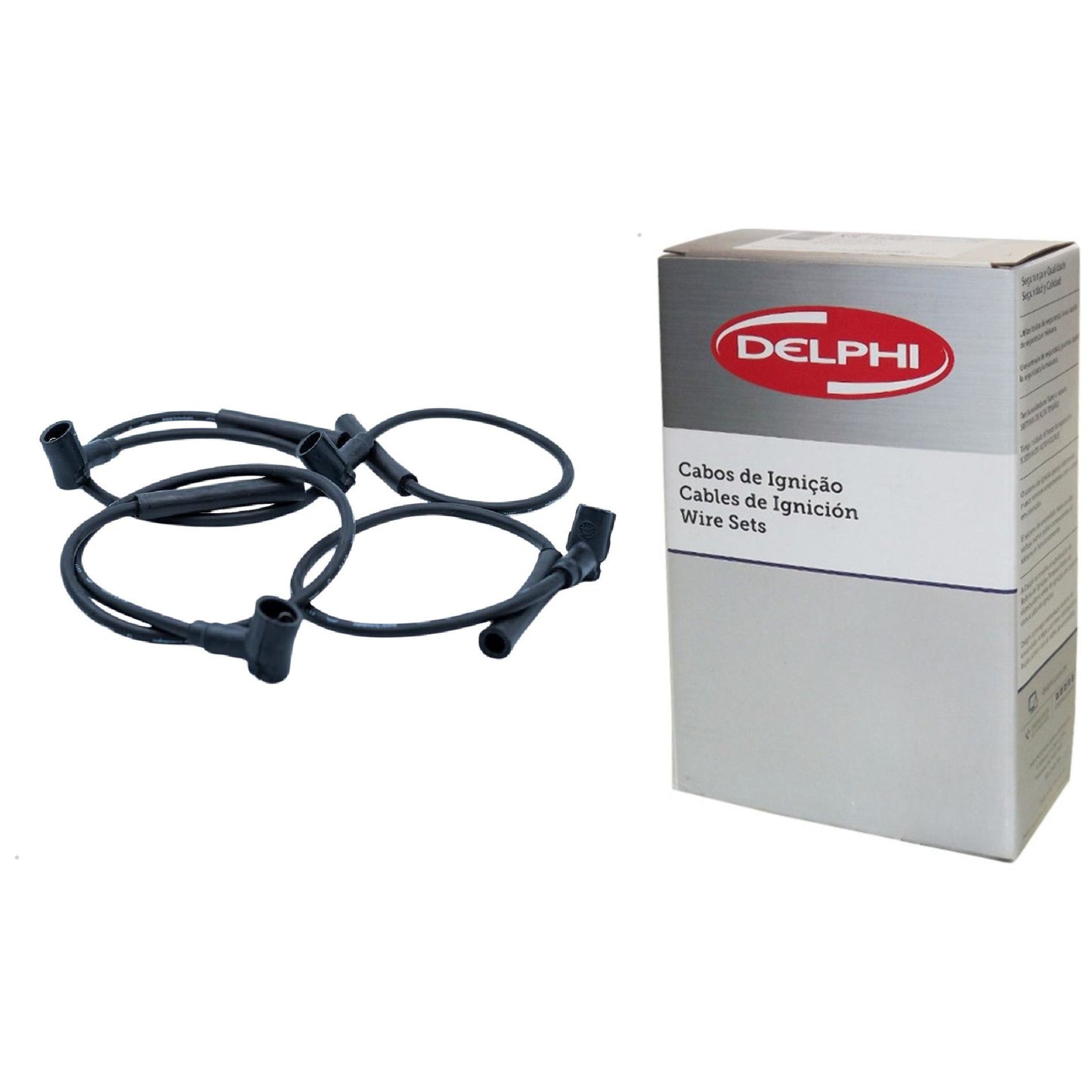 Kit Cabo de Vela e 4 Velas Ignição D-Power - Delphi - XH70013 / XS10169 - (3)