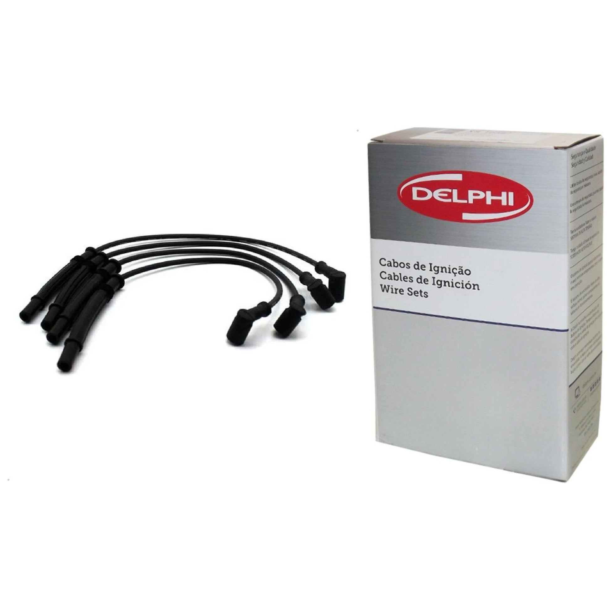 Kit Cabo de Vela e 4 Velas Ignição Yttrium - Delphi - XH40005 / XS10176 - (3)