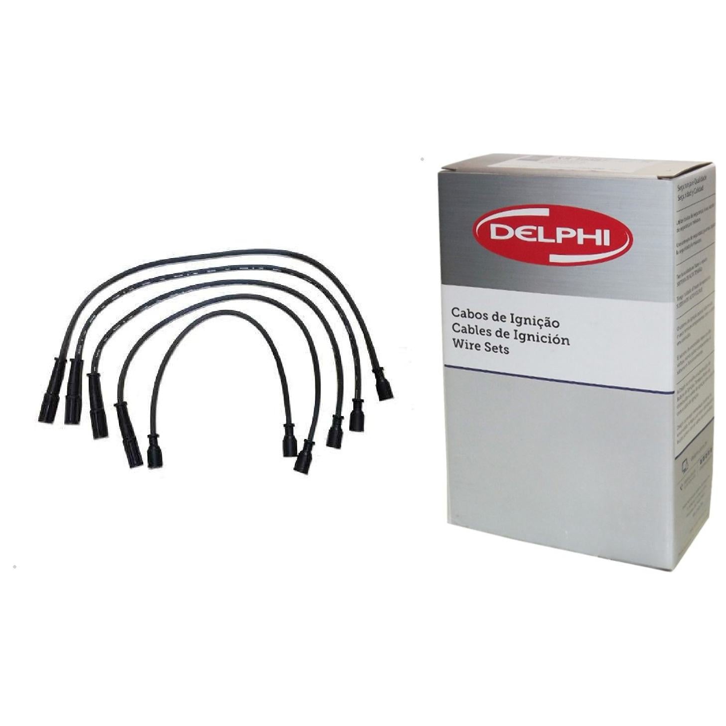 Kit Cabo de Vela e 4 Velas Ignição D-Power - Delphi - XH70034 / XS10647 - (3)