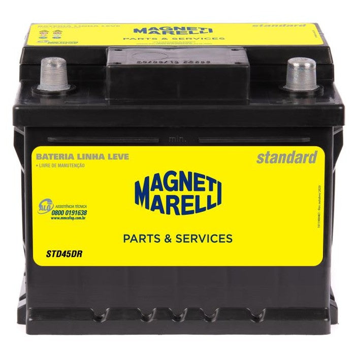 Bateria Automotiva Standard - Magneti Marelli - STD45DR - (1)