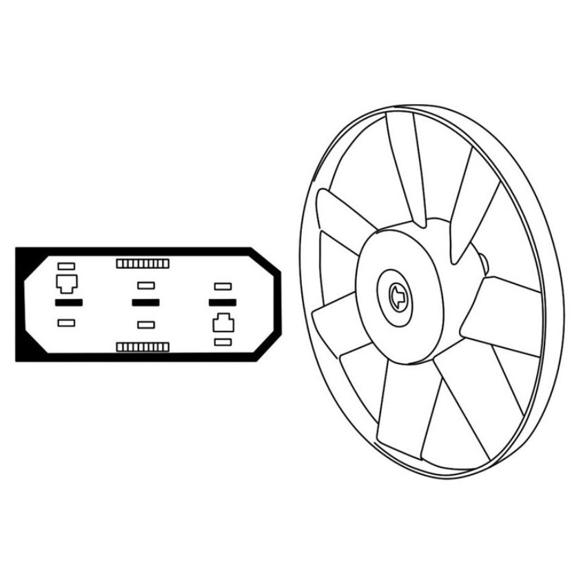 Eletroventilador - Magneti Marelli - 009144581MM - (1)