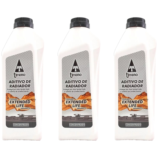 Aditivo 3L Concentrado Radiador Laranja Tirreno Orgânico Extended Life - (1)