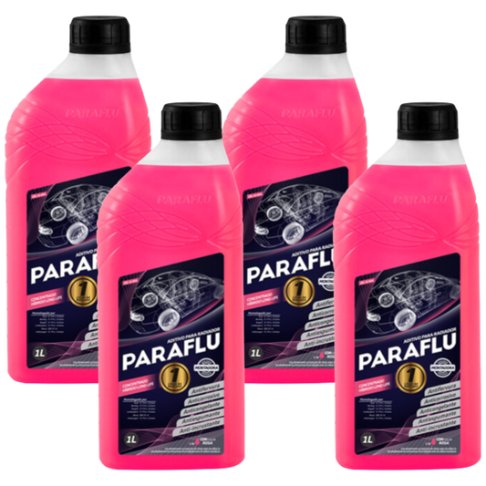 Aditivo 4L Concentrado Radiador Rosa Paraflu Montadora Híbrido - (1)