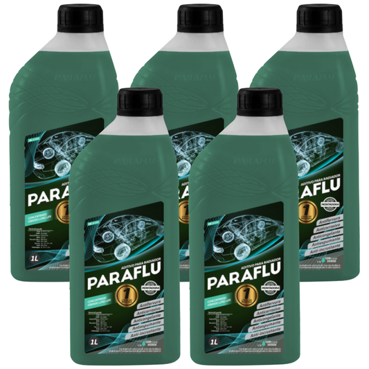 Aditivo 5L Concentrado Radiador Verde Escuro Paraflu Montadora Híbrido - (1)
