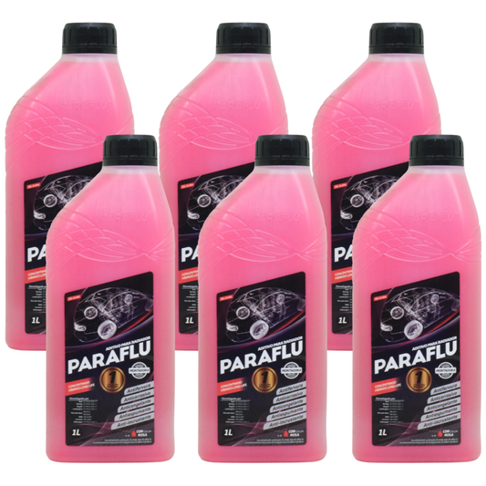 Aditivo 6L Concentrado Radiador Rosa Paraflu Montadora Híbrido - (1)