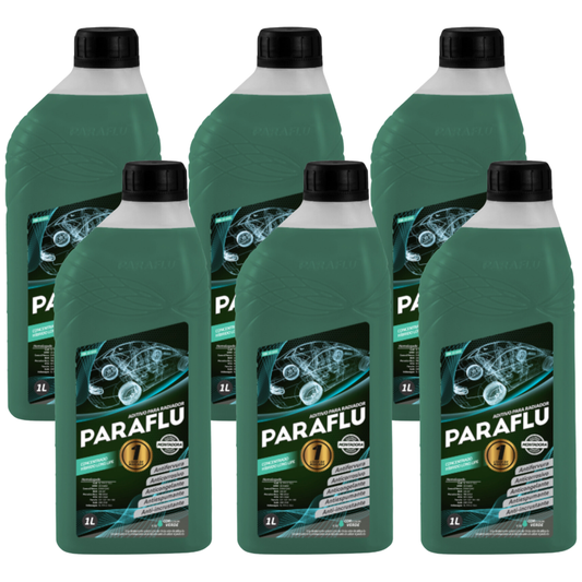 Aditivo 6L Concentrado Radiador Verde Escuro Paraflu Montadora Híbrido - (1)