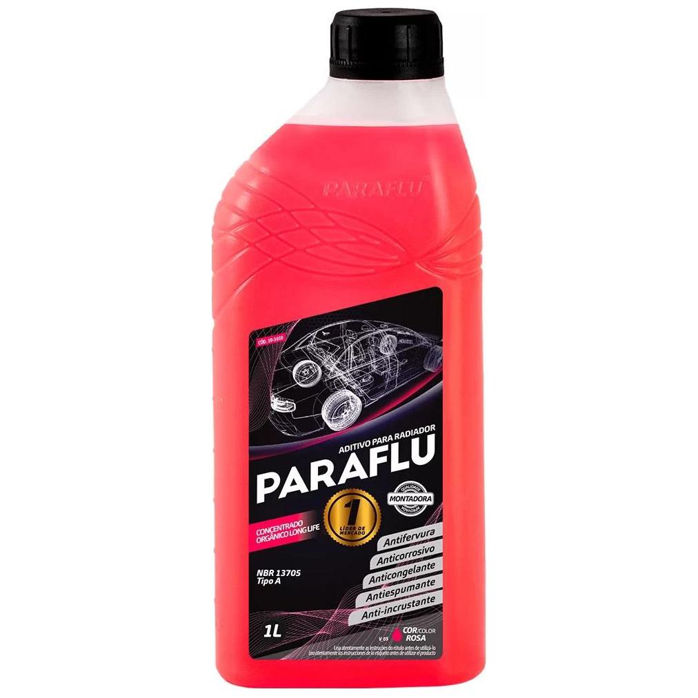 Aditivo para Radiador Rosa Montadora Orgânico Concentrado 1 Litro - Paraflu - 10-3010 - (1)