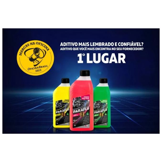 Kit 9 Litros com 4L Aditivo Radiador Rosa + 5L Água - (7)