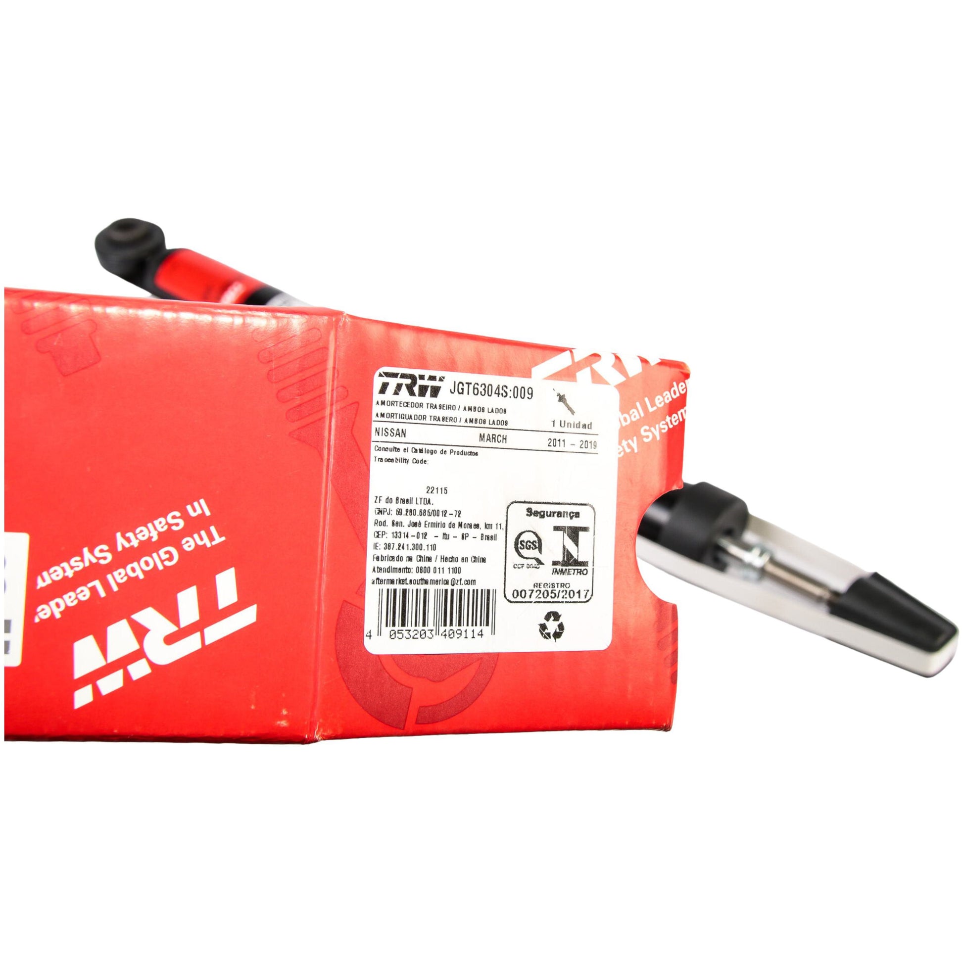Amortecedor Suspensão Traseira - TRW - JGT6304S - (4)