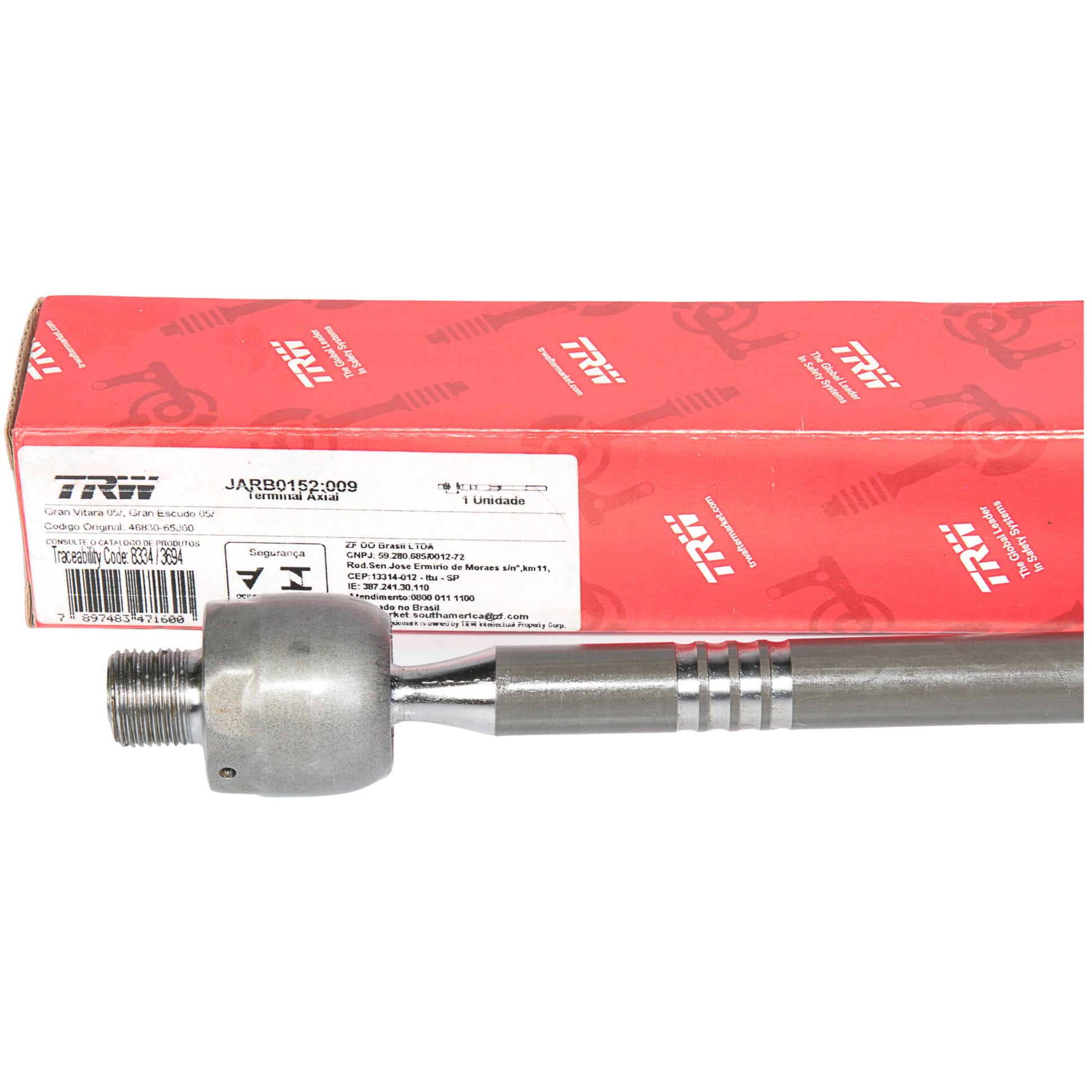 Barra Articulação Axial - TRW - JARB0152 - (4)