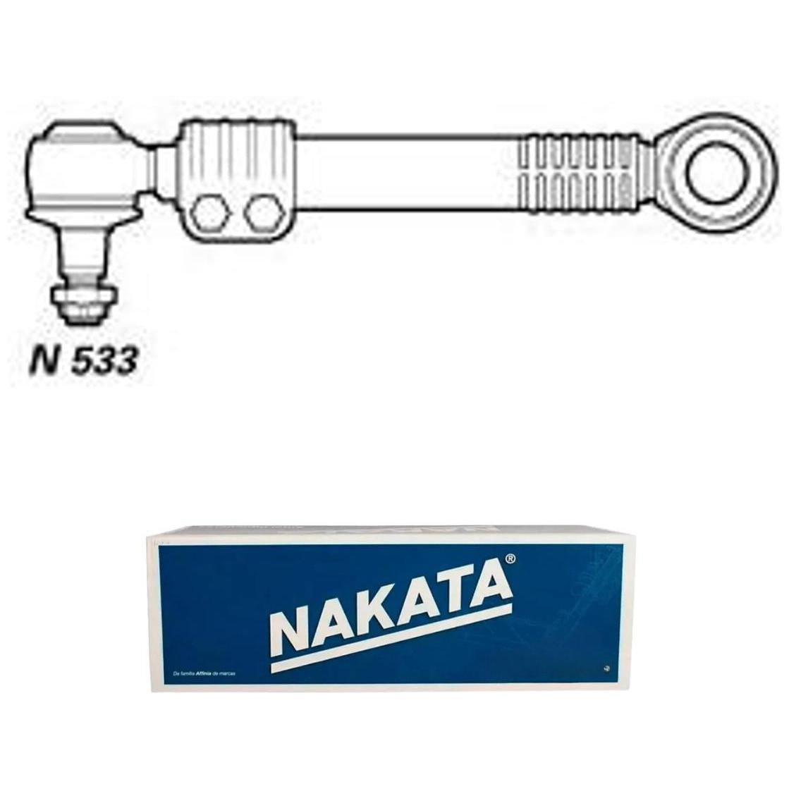 Barra Lateral Traseiro - Nakata - N 5009 - (1)