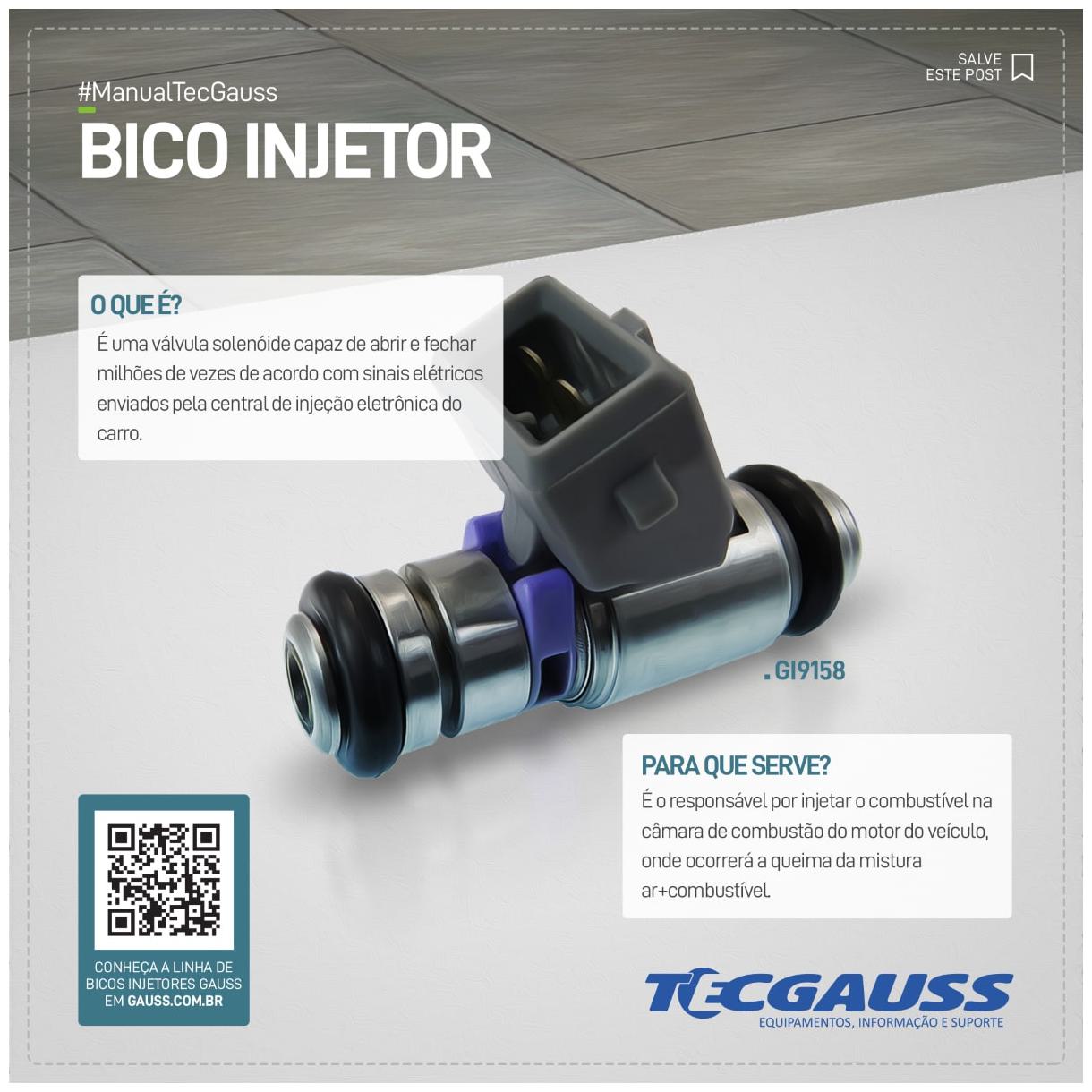 Bico Injetor - Gauss - GI9188 - (2)