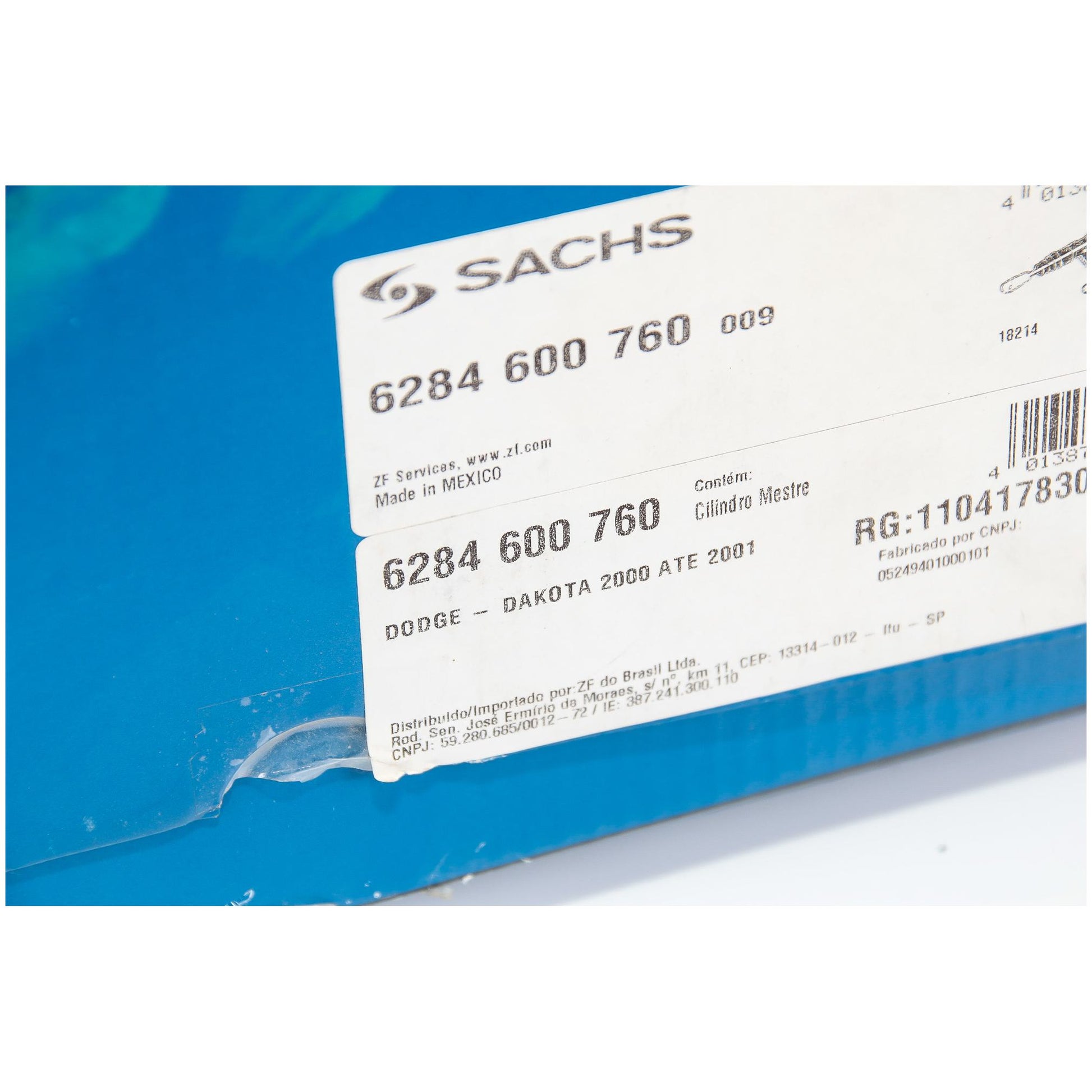 Cilindro Atuador Hidraulico de Embreagem - SACHS - 6284 600 760 - (6)