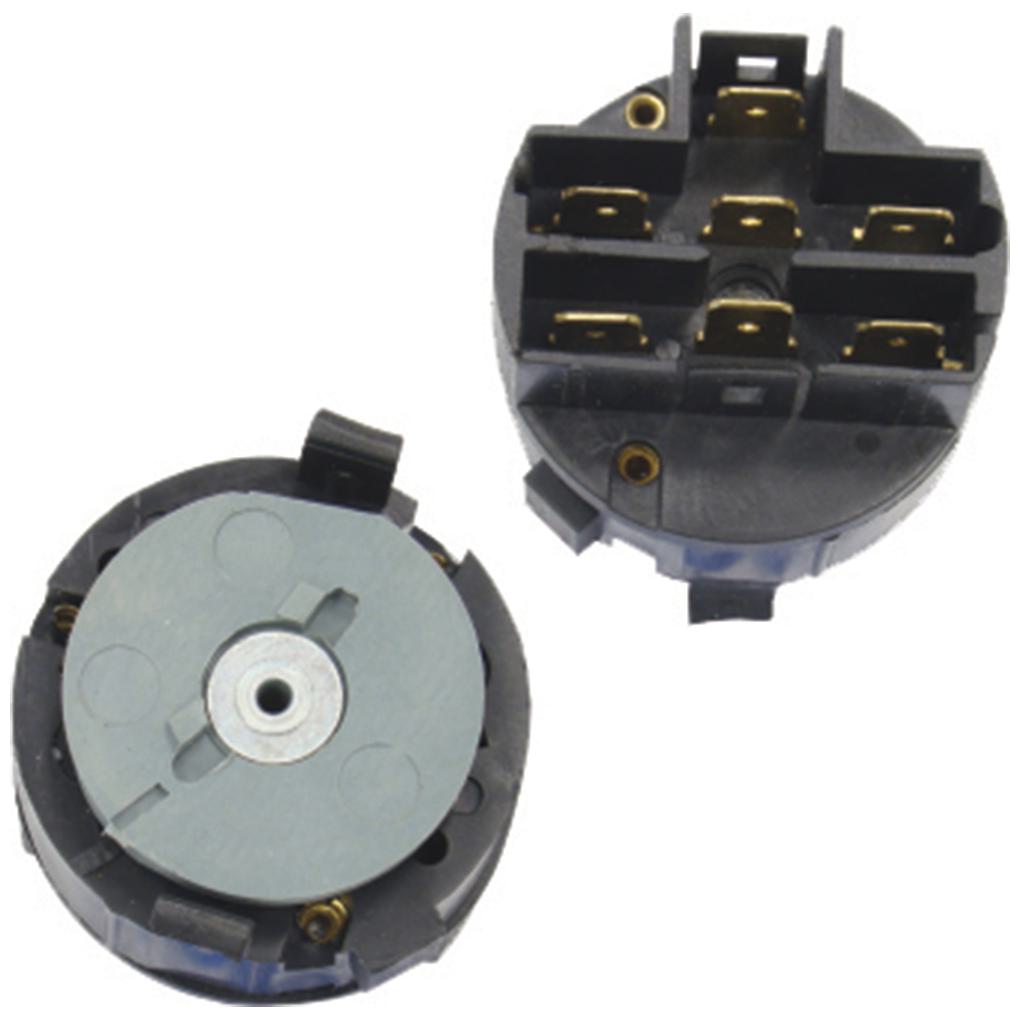 Comutador Elétrico de Ignição e Partida DA Trava de Direção de Disco Cinza - Universal - 60999 - (1)