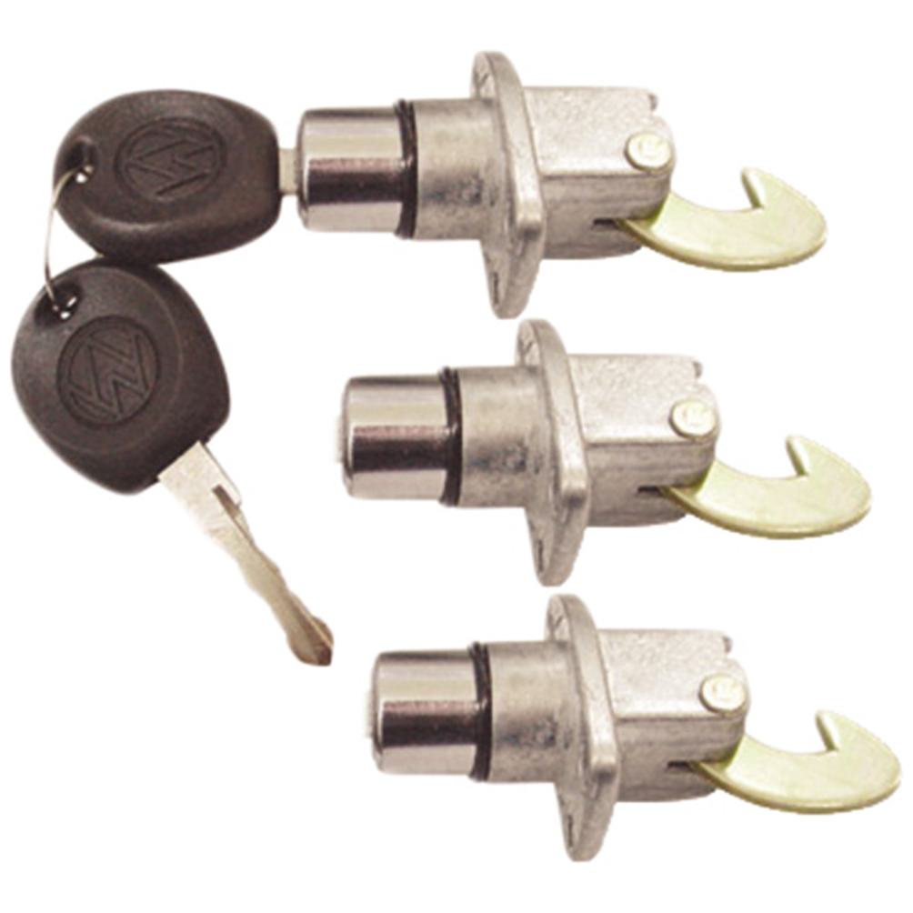 Conjunto Com Três Cilindros Segredo Único - Universal - 60589 - (1)