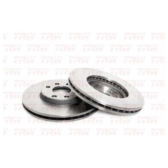 Kit Disco e Pastilha Dianteira - TRW - RCPT04360 - RCDI01970 - (4)