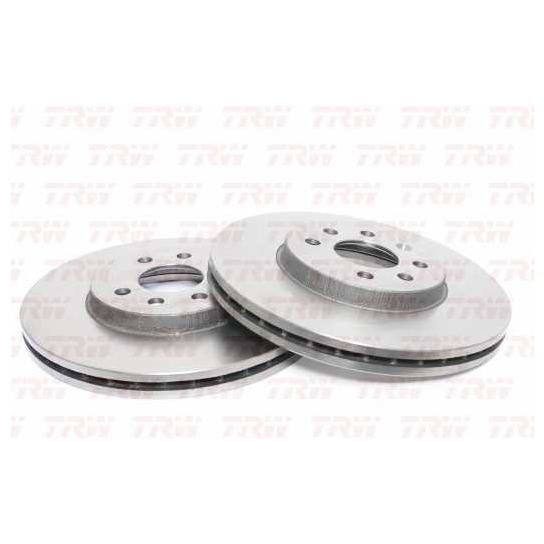 Kit Disco e Pastilha Dianteira - TRW - RCPT12790 - RCDI07500 - (6)