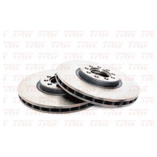 Kit Pastilha e Disco Dianteiro - TRW - RCDI08100 - RCPT14230 - (2)