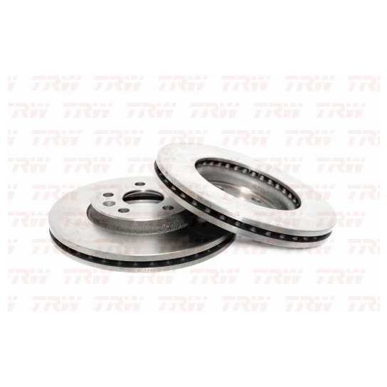 Kit Disco e Pastilha Dianteira - TRW - RCPT13770 - RCDI08500 - (3)