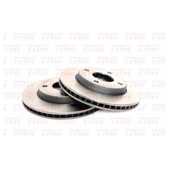 Kit Disco e Pastilha Dianteira - TRW - RCPT13550 - RCDI08870 - (3)