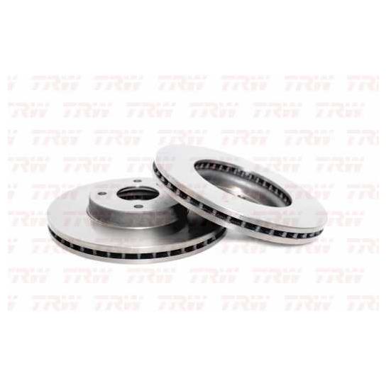 Kit Disco e Pastilha Dianteira - TRW - RCPT13680 - RCDI09200 - (9)