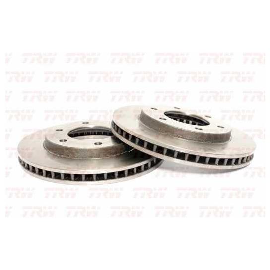 Kit Disco e Pastilha Dianteira - TRW - RCPT13680 - RCDI09420 - (8)