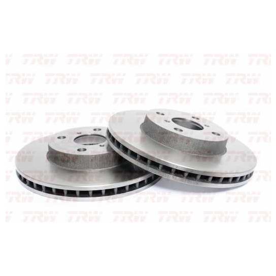 Kit Disco e Pastilha Dianteiro - TRW - GDB3479 - RPDI03880 - (3)